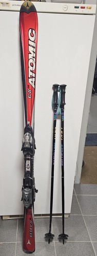Ski set 160cm mit stöcke - ski,