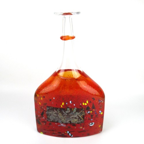 Kosta boda glas vase signiert - vase,
