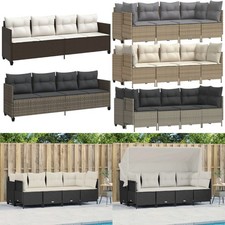 Garten Sofagarnitur mit Kissen