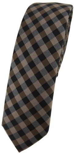 Schmale tigertie krawatte - schmale,