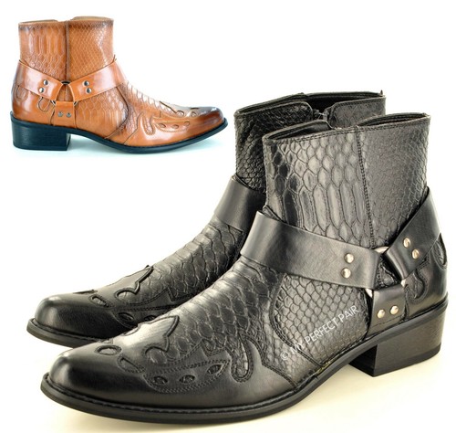 Herren cowboy stiefeletten - cowboy,