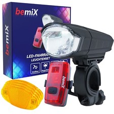 Led fahrradlicht set stvzo - led,