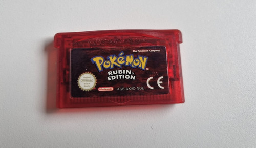 Pokémon rubin edition gameboy - rubin,