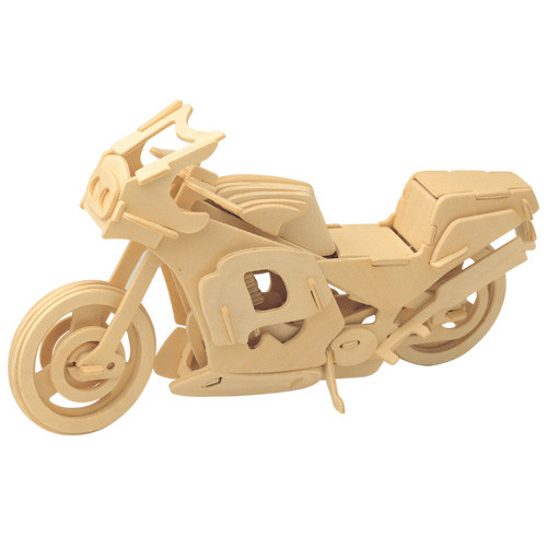 Motorrad holzbausatz sport - motorrad,