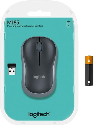 Logitech m185 kabellose maus - m185,