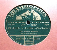 OTTO REUTTER Mit der Uhr in