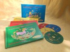 4 x Kinderbuch 4 x CD 4 x