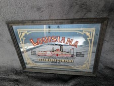 Werbeschilder Louisiana Steamboat Company Retro
