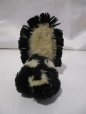 Vintage : Steiff Wollminiatur Stinktier / Skunk , KF 2506 , Woll , 50er