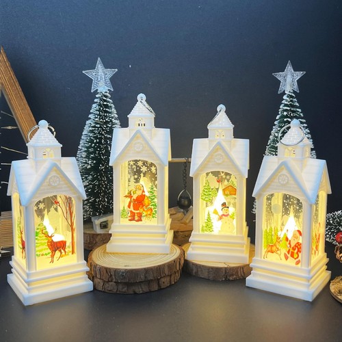Led weihnachtslaternen 4er set - weihnachtslaternen,