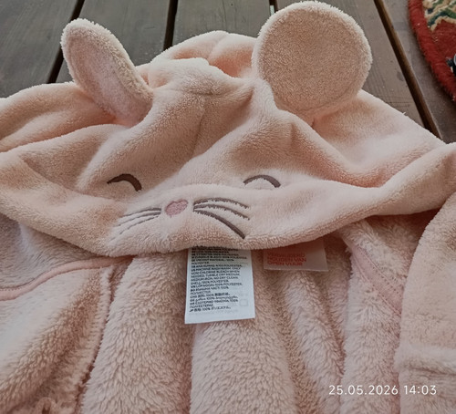 Kinder bademantel fleece - h&m,