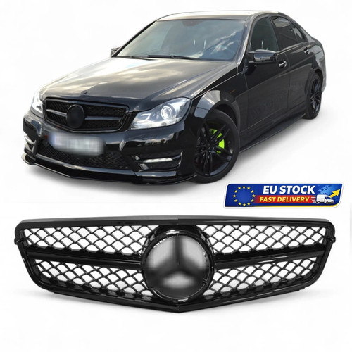 Amg style black front - style,