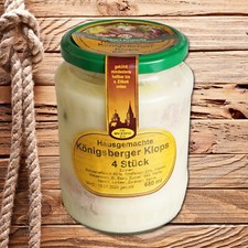 Königsberger Klopse - hausgemacht nach Familienrezept - 4 Stück/Klopse - 680ml