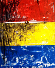 Jasper Johns Lithographie COA