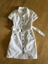 Kleid von Burberry, weiß, Neuwertig, Gr. UK12, Ital. 44