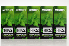 HIPZZ Menthol Aromakarten 100 Stück (5x20) • Double Intensive Aroma Cards