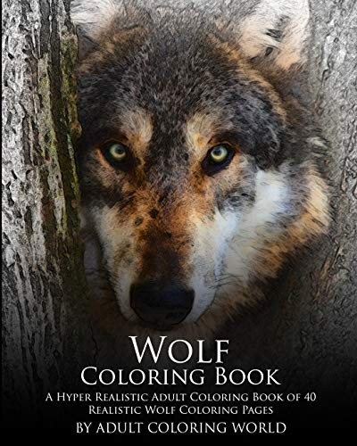 Wolf coloring book hyper - wolf,
