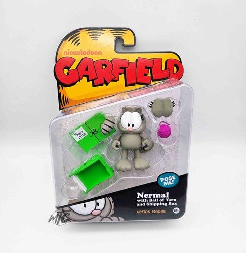 Garfield nermal actionfigur - garfield,