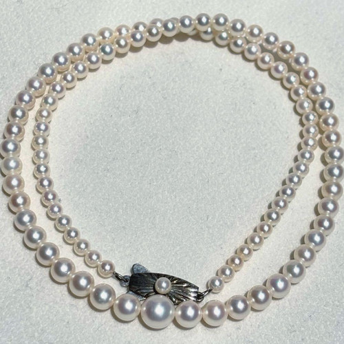 Mikimoto akoya perlenkette - mikimoto, akoya-perlenkette