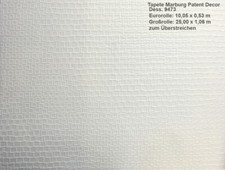 Tapete zum Überstreichen