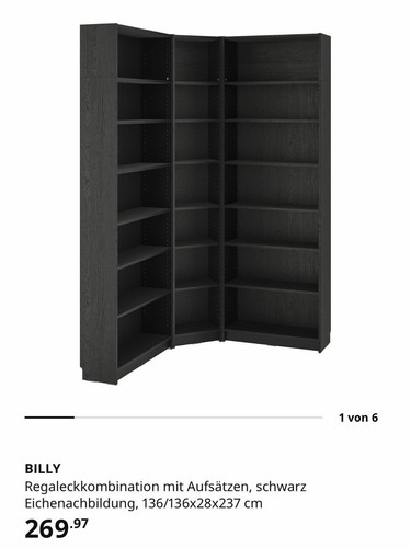 Ikea billy regaleckkombination - ikea,