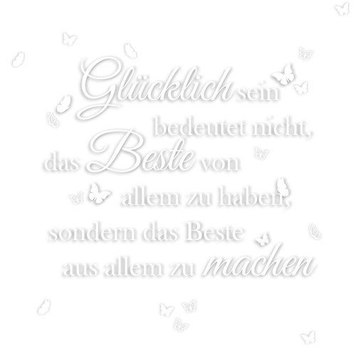 Wandtattoo zitat spruch - zitat,