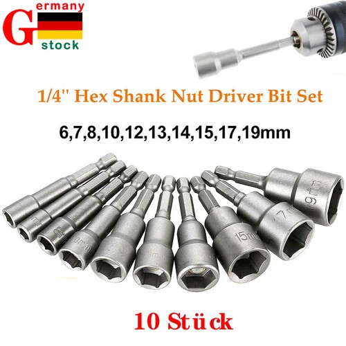19mm stecknuss bit 10tlg - 6-19mm,