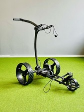 Elektro Golf Trolley CADDYONE 610 mit Lithium-Akku und Zubehör, Grau