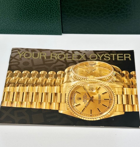Booklet your rolex oyster - "your, oyster"