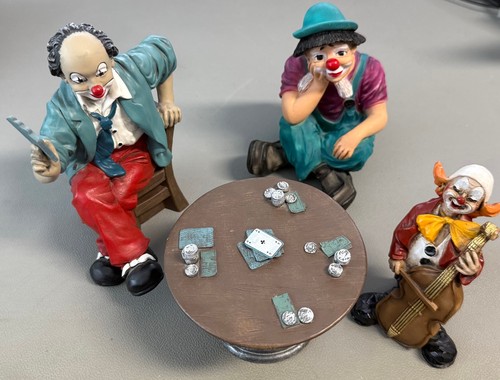 3er set sammler clowns - set, gilde