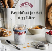 Frühstück Glas Glas Löffel