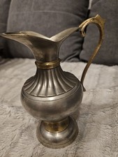Deko Krug  oder Vase  Zinn