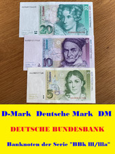 ?➰ 35 D-Mark DM Deutsche Mark Scheine ? Banknoten der Serie "BBk Ill/llIa" ➰?