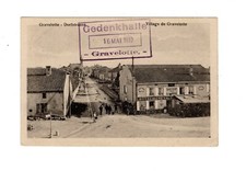 Sie bieten  auf eine Ansichtskarte  Gravelotte  Dorfstrasse  Gedenkhalle 1910