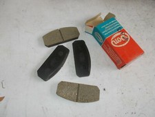 Vordere Oder Hintere Bremsbeläge Simca Abarth 1150 SS Corsa Don