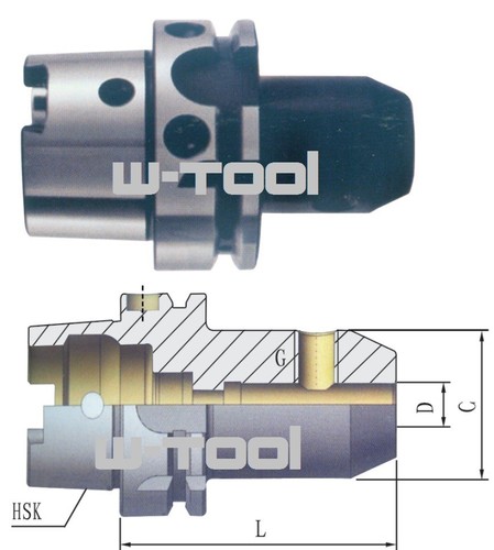 Hsk63a fräserspannfutter - hsk63a,