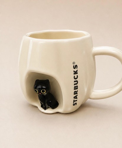Starbucks tasse weiß schwarz - starbucks, weiß/schwarz