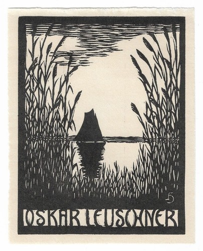 Heinrich hagemeister exlibris - heinrich, hagemeister: