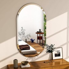 Spiegel rahmenlos oval - spiegel,