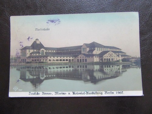 Berlin marinehalle deutsche - ak, berlin,marinehalle,deutsche