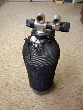 15 Liter Tauchflasche mit Doppel-Ventil