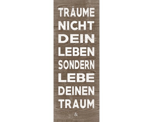Glasbild träume gla1843 30x80 - träume,