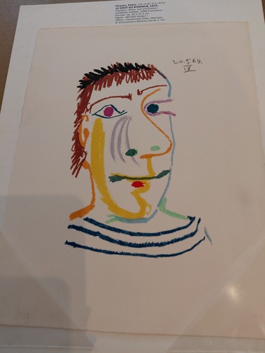 Picasso lithographie mit - picasso,