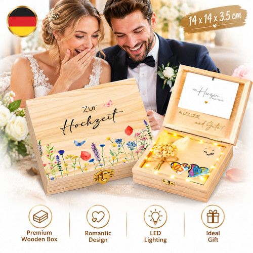 Hochzeitsgeschenk geschenkbox - hochzeitsgeschenk,