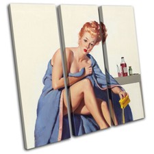 Vintage Girl Poster Sexy Retro