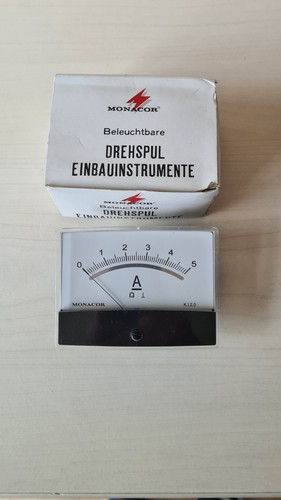 Drehspul-Einbauinstrument