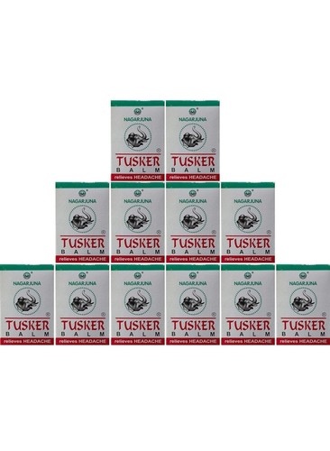 Nagarjuna tusker balm 12er - tusker, (12er