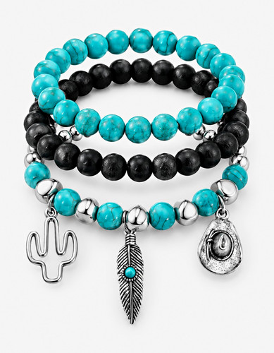 Perlenarmband set 3er - perlenarmband,