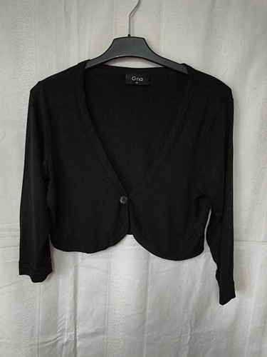 Bolero jacke schwarz gina - bolero,