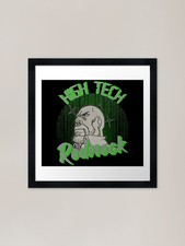 High Tech Redneck Gerahmter